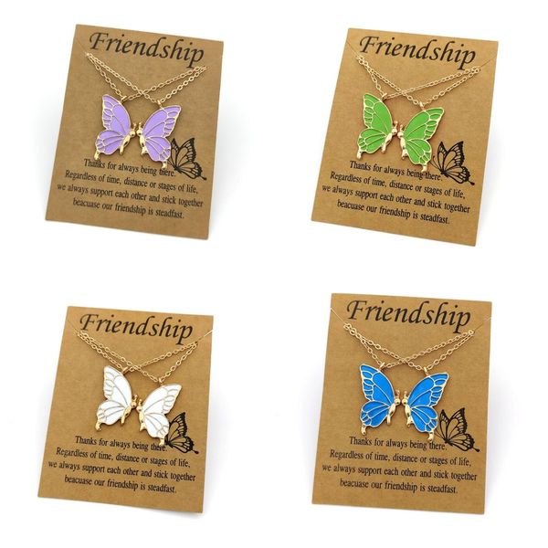 beauty butterfly pendant necklaces for women girl special gift for mother daughter fine chain chokers friendship jewelry 5 colors, Silver
beauty butterfly pendant necklaces for women girl special gift for mother daughter fine chain chokers friendship jewelry 5 colors, Silver