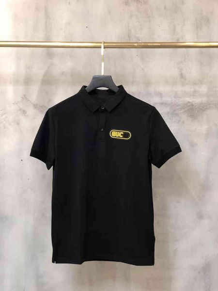 men's polos europe and the united states spring summer medusa letter pin embroidery men's lapel short sleeve t-shirt half polo shi, White;black
men's polos europe and the united states spring summer medusa letter pin embroidery men's lapel short sleeve t-shirt half polo shi, White;black