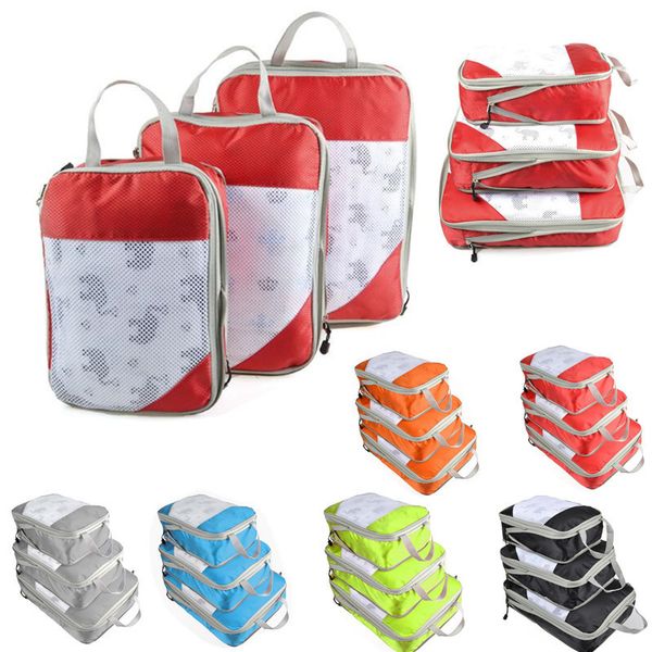 compressible storage bag set three-piece compression packing cube travel luggage organizer foldable travel bag organizer 220521, Blue;pink
compressible storage bag set three-piece compression packing cube travel luggage organizer foldable travel bag organizer 220521, Blue;pink