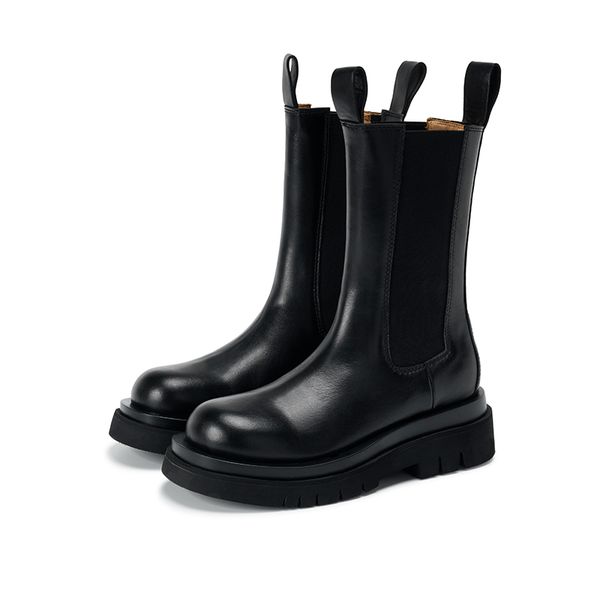 genuine leather women's chelsea boots retro women ankle boot vintage female platform sneaker luxury traniers, Black
genuine leather women's chelsea boots retro women ankle boot vintage female platform sneaker luxury traniers, Black