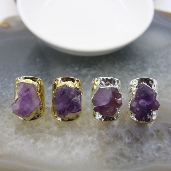 cluster rings trendy natural amethysts nugget adjustable rings,irregularly shaped purple quartz fashion men women golded/silvery plated, Golden;silver
cluster rings trendy natural amethysts nugget adjustable rings,irregularly shaped purple quartz fashion men women golded/silvery plated, Golden;silver