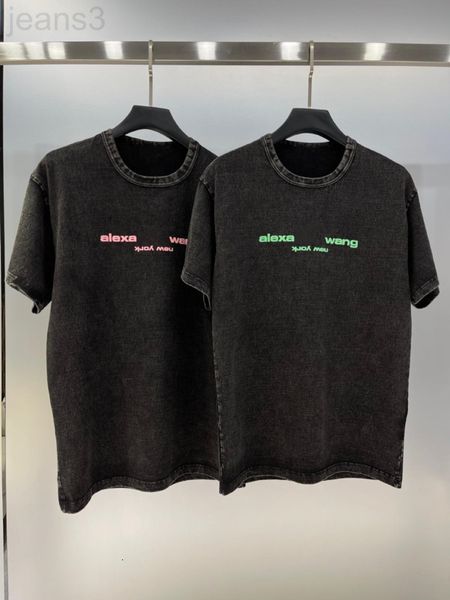 women's t-shirt designer 2022 early spring new aw dawangjia three-dimensional letters foam printing short sleeves used washing men', White
women's t-shirt designer 2022 early spring new aw dawangjia three-dimensional letters foam printing short sleeves used washing men', White