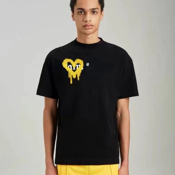 tide brand pa men's and women's t-shirt palm gradient blur colorful angel letter round neck short-sleeved tshirt cotton hip-hop co, White;black
tide brand pa men's and women's t-shirt palm gradient blur colorful angel letter round neck short-sleeved tshirt cotton hip-hop co, White;black