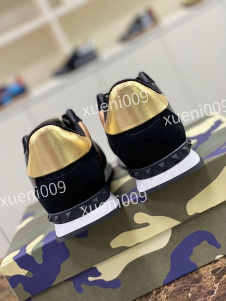 2022 sneakers men women camouflage rivet casual shoes mesh camo suede leather mens trainers studded flats shoe xg210102, Black
2022 sneakers men women camouflage rivet casual shoes mesh camo suede leather mens trainers studded flats shoe xg210102, Black