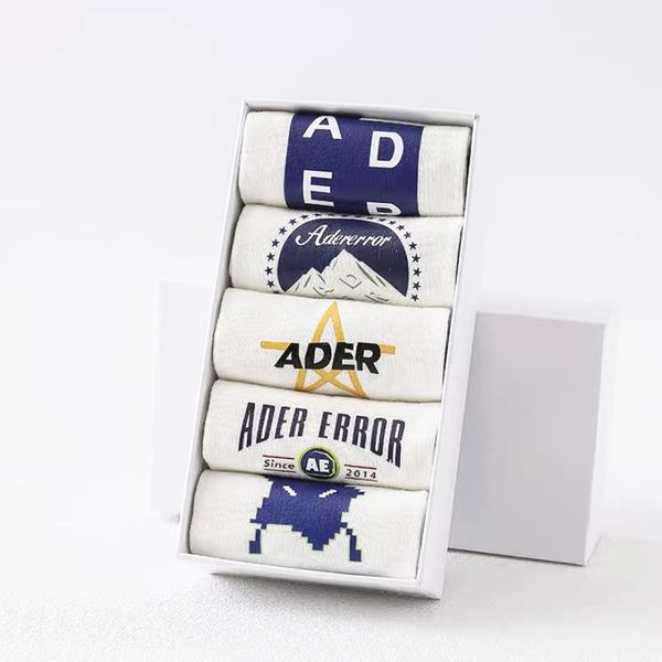 ader error alien men's socks korean fashion white crew black winter streetwear sports skateboard cotton socks 5 pairs/box
ader error alien men's socks korean fashion white crew black winter streetwear sports skateboard cotton socks 5 pairs/box