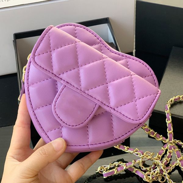 14cm mini heart lover style lambskin waist bust crossbody bags quilted gold metal hardware matelasse chain vanity cosmetic case designer coi
14cm mini heart lover style lambskin waist bust crossbody bags quilted gold metal hardware matelasse chain vanity cosmetic case designer coi