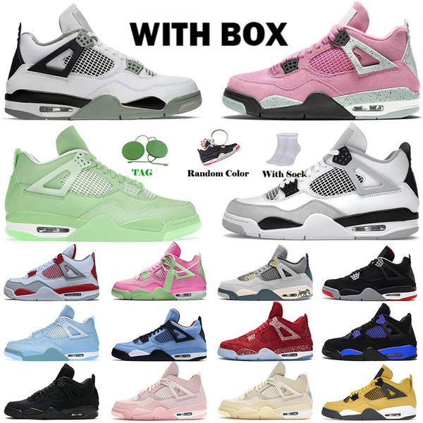 2022 new j4 jumpman 4 4s iv designer basketball shoes for mens womens military black cat seafoam blue thunder red cactus jack sb bred sneake
2022 new j4 jumpman 4 4s iv designer basketball shoes for mens womens military black cat seafoam blue thunder red cactus jack sb bred sneake