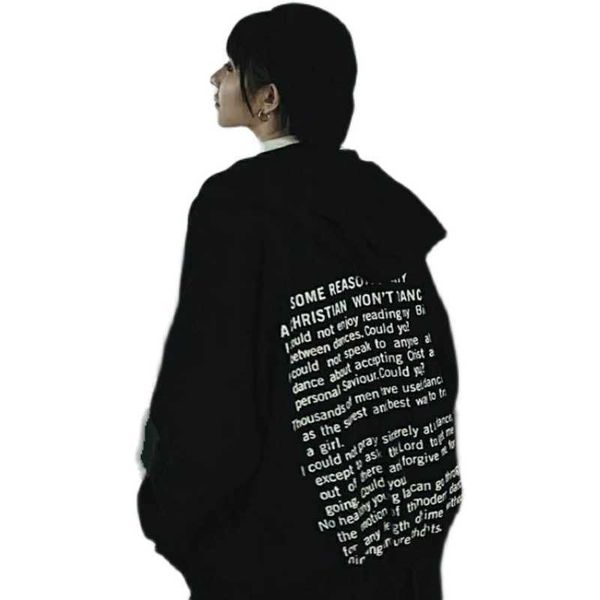 erd melancholy rich second generation cross slogan zipper high street loose jacket hoodie men's sweater women's fashion, Black;brown
erd melancholy rich second generation cross slogan zipper high street loose jacket hoodie men's sweater women's fashion, Black;brown
