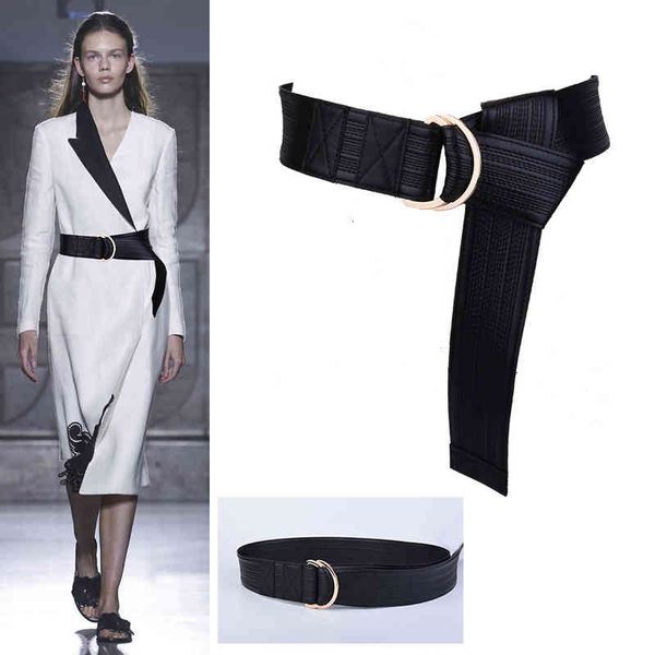 belts with sweater decoration belt women's fashion double ring buckle cow leather soft sheep knot wide black jdyy, Black;brown
belts with sweater decoration belt women's fashion double ring buckle cow leather soft sheep knot wide black jdyy, Black;brown