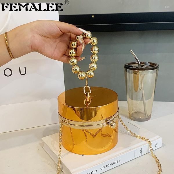 shoulder bags night club women bag metallic barrel-shaped clutch fashion acrylic euro-america style luxury designer pvc
shoulder bags night club women bag metallic barrel-shaped clutch fashion acrylic euro-america style luxury designer pvc