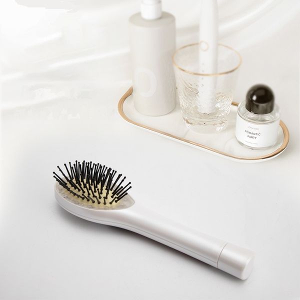 led therapy nylon hairbrush multi-functional beauty equipment electric vibration head scalp care combing massager for hair growth, Black;white
led therapy nylon hairbrush multi-functional beauty equipment electric vibration head scalp care combing massager for hair growth, Black;white