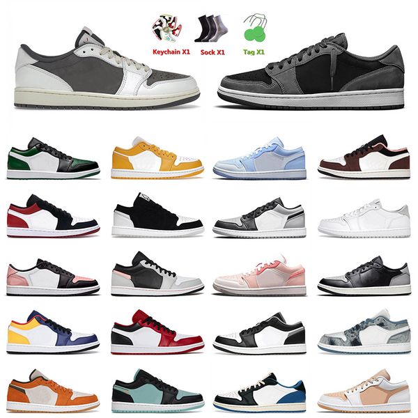 jumpman 1 1s low basketball shoes reverse mocha x fragment stage tropical twist neutral grey shadow pollen unc metallic silver trainers snea
jumpman 1 1s low basketball shoes reverse mocha x fragment stage tropical twist neutral grey shadow pollen unc metallic silver trainers snea