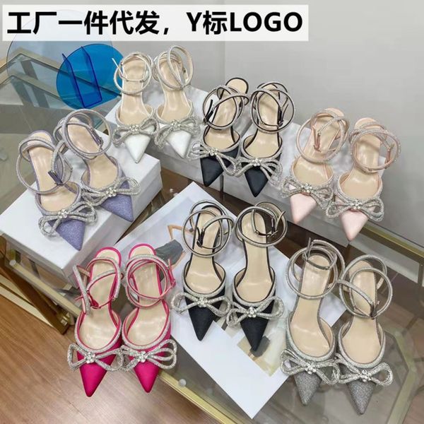 sandals m's bow tie thin high-heeled sandals women's banquet wedding shoes style, Black
sandals m's bow tie thin high-heeled sandals women's banquet wedding shoes style, Black