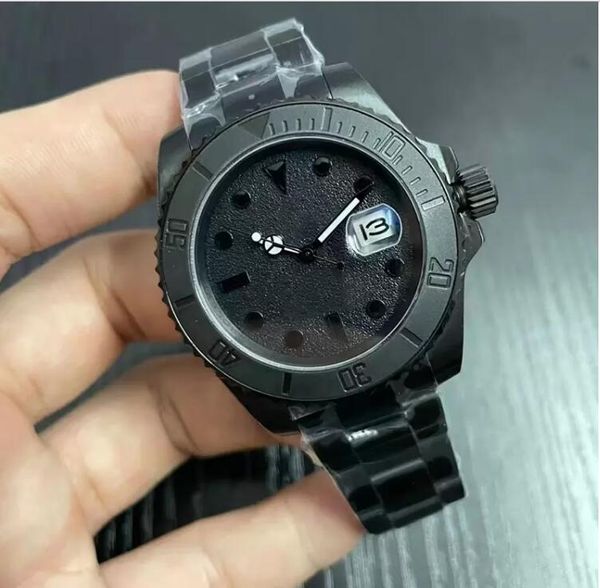 watch 40mm classic sub series banford all black 2813 automatic movement sapphire glass original folding buckle239n, Slivery;brown
watch 40mm classic sub series banford all black 2813 automatic movement sapphire glass original folding buckle239n, Slivery;brown