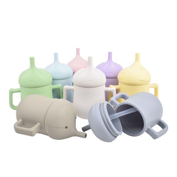 multicolor childrens silicone cup elephant cartoon animal fall resistance with two handles straw cups 11xl d3
multicolor childrens silicone cup elephant cartoon animal fall resistance with two handles straw cups 11xl d3
