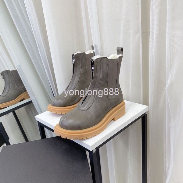 boots high end quality snow boots leather martin women's winter british style high heels short versatile, Black
boots high end quality snow boots leather martin women's winter british style high heels short versatile, Black