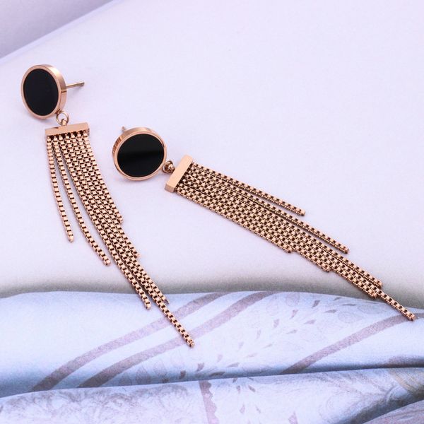 luxury style women fashion tassel stud 316l stainless steel love gifts designer jewelry engagement earrings wholesale, Golden;silver
luxury style women fashion tassel stud 316l stainless steel love gifts designer jewelry engagement earrings wholesale, Golden;silver