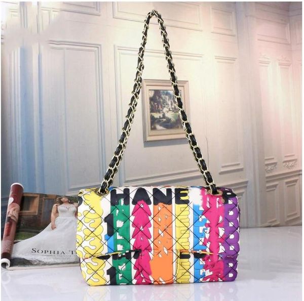 fashion diuble c letter leather shoulder bags luxury purse chain cross body diamond lattice women bag designer handbag 4 muticolors
fashion diuble c letter leather shoulder bags luxury purse chain cross body diamond lattice women bag designer handbag 4 muticolors