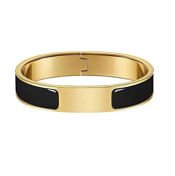 2023 designer design bangle stainless steel gold buckle bracelet fashion jewelry men and women bracelets, Black
2023 designer design bangle stainless steel gold buckle bracelet fashion jewelry men and women bracelets, Black