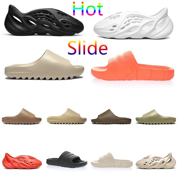 slides sandals men foam runner slippers sneakers shoes black white bone core red orange soot summer resin flat men women designer beach fash
slides sandals men foam runner slippers sneakers shoes black white bone core red orange soot summer resin flat men women designer beach fash