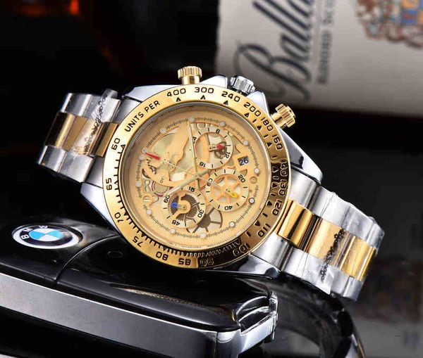 designer wristwatch r x watches o luxury l six e needle fashion leisure men's steel band watch, Slivery;brown
designer wristwatch r x watches o luxury l six e needle fashion leisure men's steel band watch, Slivery;brown