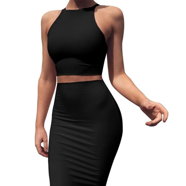work dresses color women's round neck sleeveless suit middle skirt slim two-piece vest skirtwork, White;black
work dresses color women's round neck sleeveless suit middle skirt slim two-piece vest skirtwork, White;black