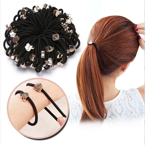 accessories small gift high elasticity golden ball black primer rubber band cartoon hair band, Silver
accessories small gift high elasticity golden ball black primer rubber band cartoon hair band, Silver