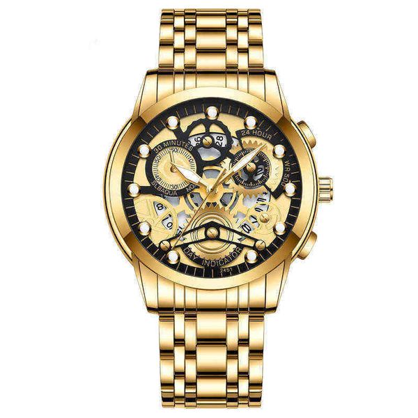 wristwatches men's business steel band watch quartz luxury brand fashion formen waterproof wristwatch with calendar luminous 220418, Slivery;brown
wristwatches men's business steel band watch quartz luxury brand fashion formen waterproof wristwatch with calendar luminous 220418, Slivery;brown