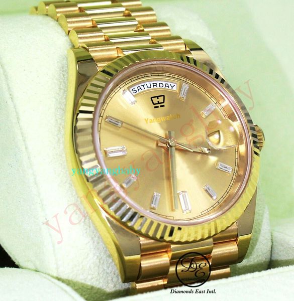original box watch president 18k yellow gold baguettes dial watch mechanical automatic mens bf watches, Slivery;brown
original box watch president 18k yellow gold baguettes dial watch mechanical automatic mens bf watches, Slivery;brown