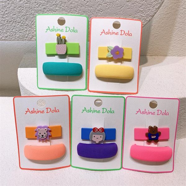 hair accessories korean cute cartoon children's hairpin little girl cloth sponge bb clip flower bangs side baby pins, Slivery;white
hair accessories korean cute cartoon children's hairpin little girl cloth sponge bb clip flower bangs side baby pins, Slivery;white