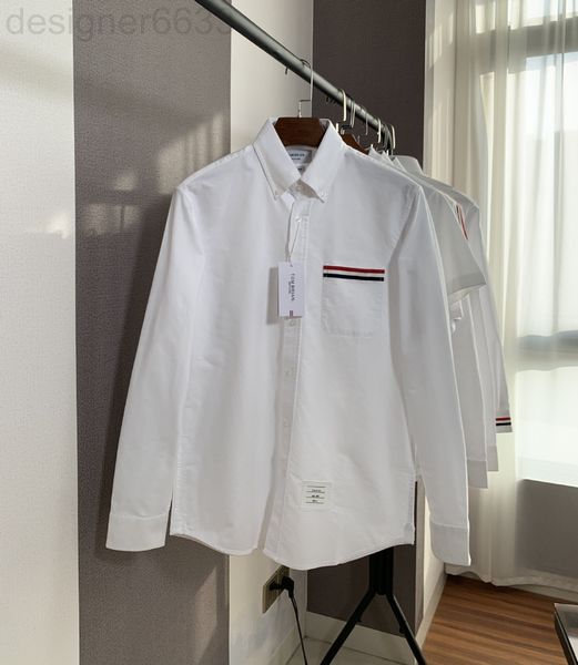men's casual shirts designer tom brian shirt tb four bar pocket ribbon shirt versatile mesh red long sleeve classic solid f6w1, White;black
men's casual shirts designer tom brian shirt tb four bar pocket ribbon shirt versatile mesh red long sleeve classic solid f6w1, White;black