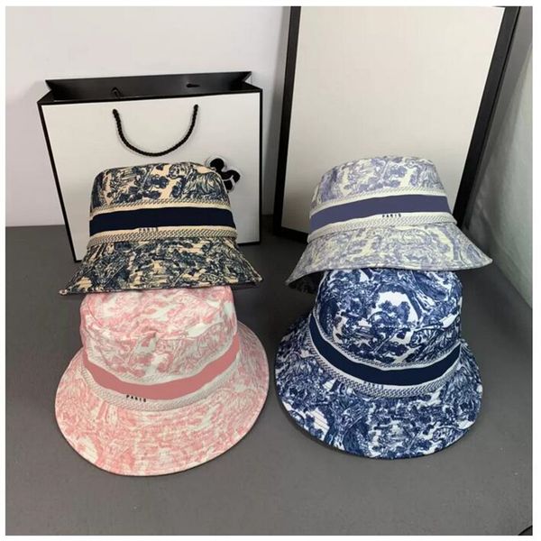 2022 men's women's luxury designer bucket hats landscape painting wide brim hats chinese style bob hat, Blue;gray
2022 men's women's luxury designer bucket hats landscape painting wide brim hats chinese style bob hat, Blue;gray