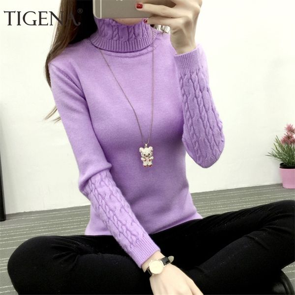 tigena thick warm turtleneck sweater women winter knitted pullover sweater female long sleeve cashmere sweater jumper 201204, White;black
tigena thick warm turtleneck sweater women winter knitted pullover sweater female long sleeve cashmere sweater jumper 201204, White;black