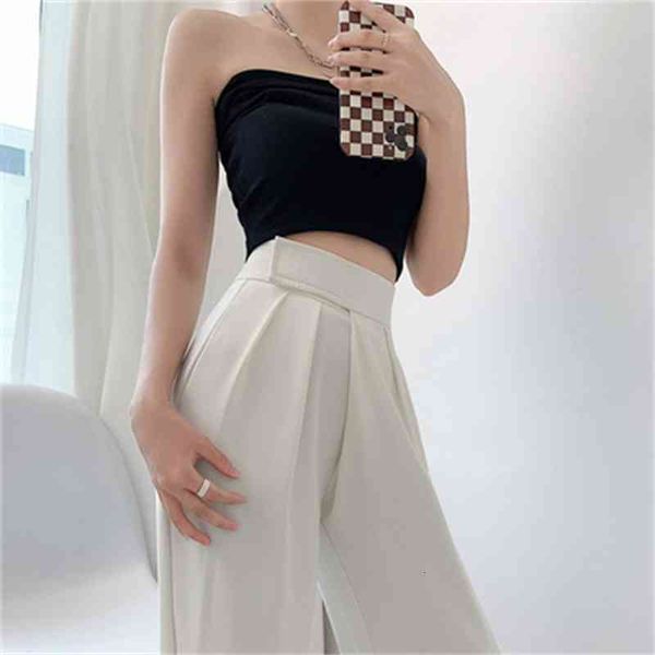 women's pants capris suit wide legged pants women's small high waist hanging feeling spring and summer straight tube thin mop ice, Black;white
women's pants capris suit wide legged pants women's small high waist hanging feeling spring and summer straight tube thin mop ice, Black;white