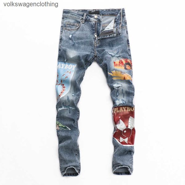 high qualit yamirs men denim designer jeans embroidery pants holes trouser us size 28-40 hip hop distressed zipper trousers for ma, Blue
high qualit yamirs men denim designer jeans embroidery pants holes trouser us size 28-40 hip hop distressed zipper trousers for ma, Blue
