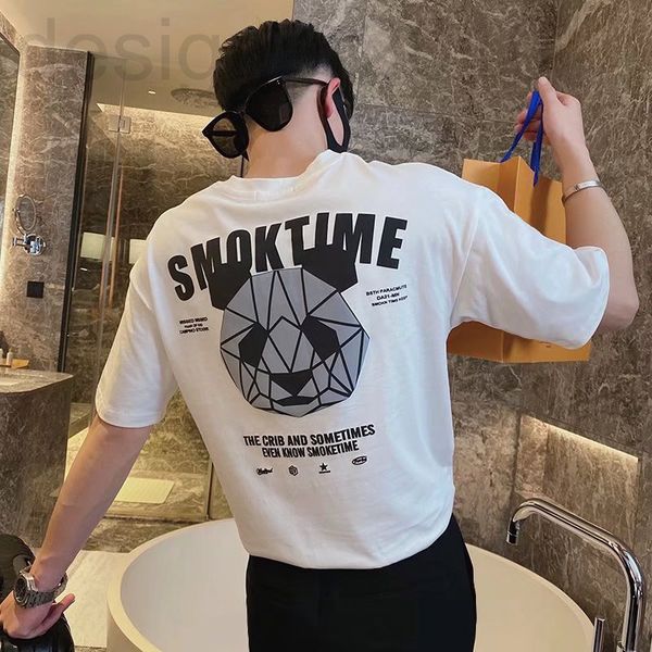 men's t-shirts designer net red ins fashion brand short sleeve men's leisure ruffian handsome half 2022 new white t-shirt trend su, White;black
men's t-shirts designer net red ins fashion brand short sleeve men's leisure ruffian handsome half 2022 new white t-shirt trend su, White;black