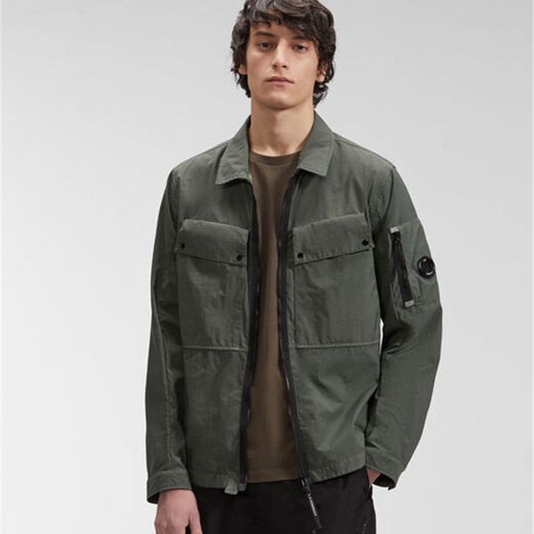 cp designer jacket men's autumn and winter short coat classic lapel long-sleeved shirt large pocket design zipper cardigan british styl, Black;brown
cp designer jacket men's autumn and winter short coat classic lapel long-sleeved shirt large pocket design zipper cardigan british styl, Black;brown