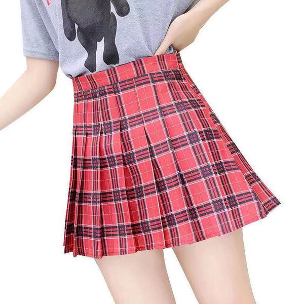 skirts xs-3xl plaid summer women skirt 2022 high waist stitching student pleated cute sweet girls dance mini, Black
skirts xs-3xl plaid summer women skirt 2022 high waist stitching student pleated cute sweet girls dance mini, Black