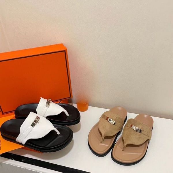 2 sandals kelly buckle women flip flops summer brand slippers woman new genuine leather leisure flats slides, Black
2 sandals kelly buckle women flip flops summer brand slippers woman new genuine leather leisure flats slides, Black