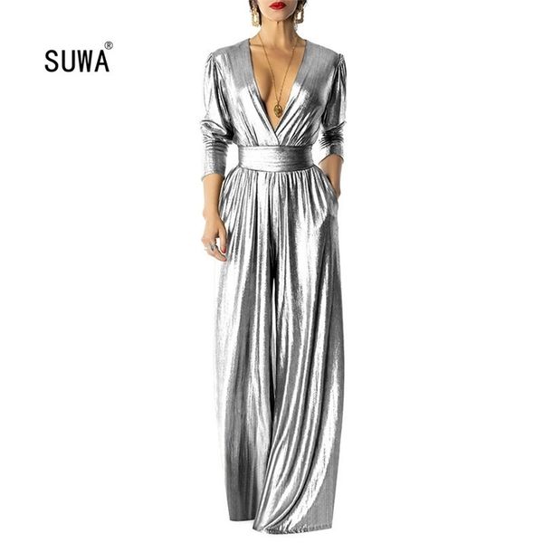 formal clothing office lady trendy design pure color empire waist loose full length jumpsuit newon spring women v neck romper t200618, Black;white
formal clothing office lady trendy design pure color empire waist loose full length jumpsuit newon spring women v neck romper t200618, Black;white