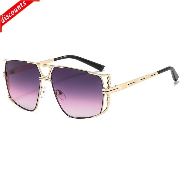 men's women's fashion trend brand sunglasses wholesale new metal large frame modern personalized multicolor decorative, White;black
men's women's fashion trend brand sunglasses wholesale new metal large frame modern personalized multicolor decorative, White;black