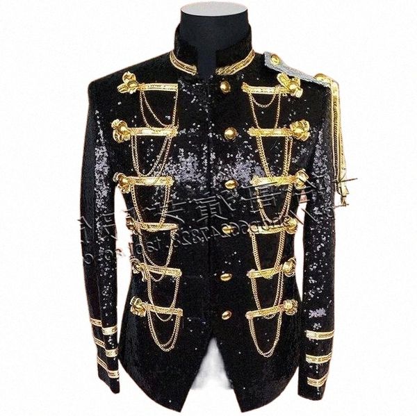 men's suits & blazers black silver red glitter jacket coats korean men slim fashion nightclub male singer high density sequined costume, White;black
men's suits & blazers black silver red glitter jacket coats korean men slim fashion nightclub male singer high density sequined costume, White;black