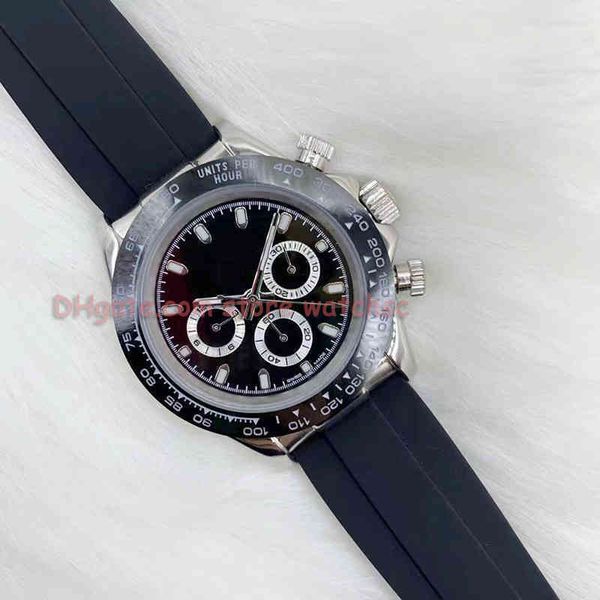 watches-u1 41mm automatic mens wrist watch with box stainless steel multi-dial waterproof luminous classic generous rubber strap adjustable, Slivery;brown 
watches-u1 41mm automatic mens wrist watch with box stainless steel multi-dial waterproof luminous classic generous rubber strap adjustable, Slivery;brown