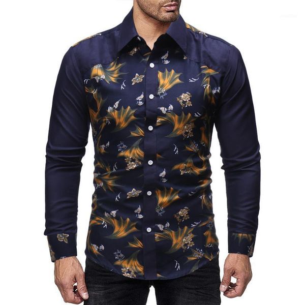 men's casual shirts two thousand and nineteen pattern foreign trade man fashion color matching flower long sleeves leisure time shirt, White;black
men's casual shirts two thousand and nineteen pattern foreign trade man fashion color matching flower long sleeves leisure time shirt, White;black