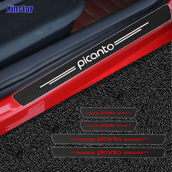 4pcs carbon fiber gt gtline car door sill protection sticker for kia picanto
4pcs carbon fiber gt gtline car door sill protection sticker for kia picanto