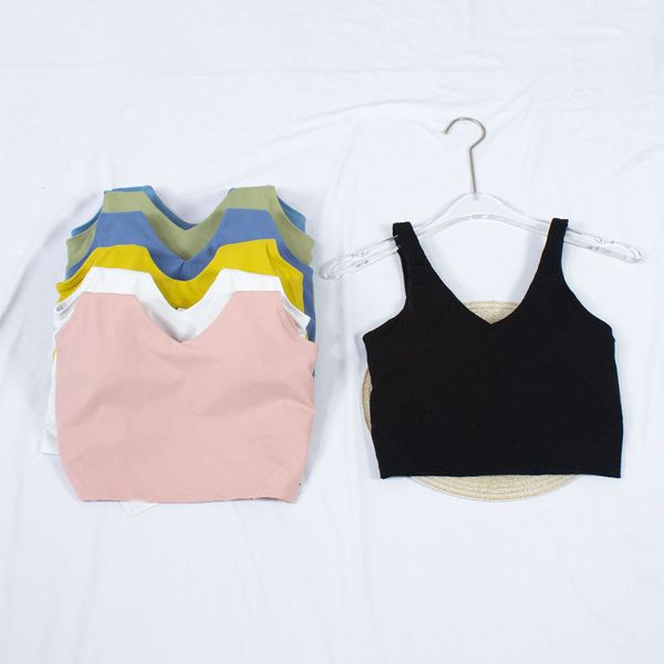camisole seamless padded crop womens camisoles bra pullover sports bras full coverage wireracerback lingeries woman push up tank, Black;white
camisole seamless padded crop womens camisoles bra pullover sports bras full coverage wireracerback lingeries woman push up tank, Black;white