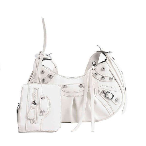trendy bags crescent bag three locomotive pu soft leather underarm women's single messenger rivet semicircle female shoulder handbags
trendy bags crescent bag three locomotive pu soft leather underarm women's single messenger rivet semicircle female shoulder handbags
