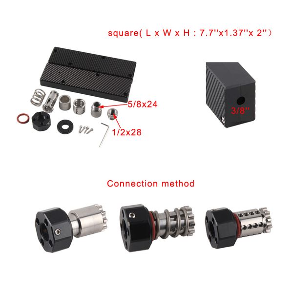 fuel filter aluminum 1/2-28 5/8-24 square single core monocore 9.5mm hole with 1/2-28 stianless steel piston booster for napa 4003 wix 24003
fuel filter aluminum 1/2-28 5/8-24 square single core monocore 9.5mm hole with 1/2-28 stianless steel piston booster for napa 4003 wix 24003