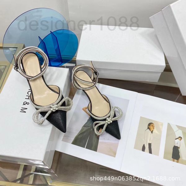 dress shoes designer bow diamond kitten heel sandals 2022 spring and summer new winding bandage shallow mouth pointed head skirt women', Black
dress shoes designer bow diamond kitten heel sandals 2022 spring and summer new winding bandage shallow mouth pointed head skirt women', Black
