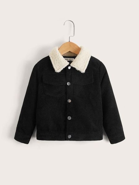 toddler boys borg collar flap pocket corduroy jacket she01, Blue;gray
toddler boys borg collar flap pocket corduroy jacket she01, Blue;gray